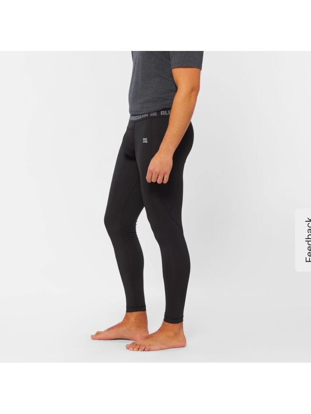 Alaskan Hardgear Men's Black Performance Compression Leggings Size M
